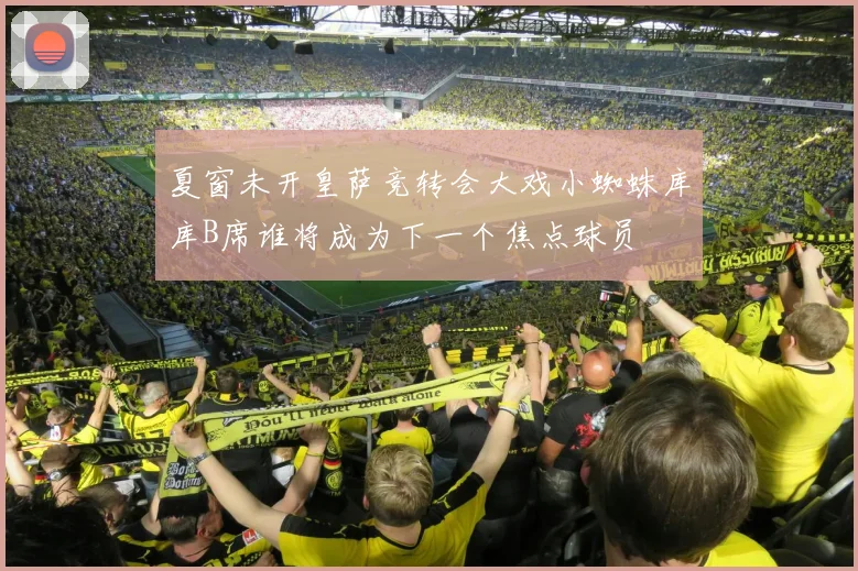 夏窗未开皇萨竞转会大戏小蜘蛛库库B席谁将成为下一个焦点球员